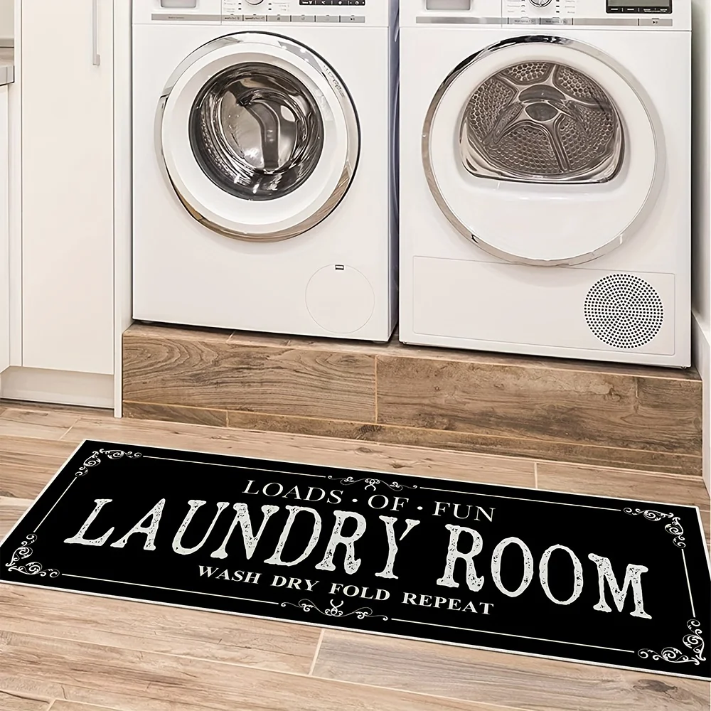Zara Home Bathroom Accessories - ห้องซักรีดพรมRunnerเสื่อซักรีดลื่นMudroom Runner Farmhouseห้องครัวชั้นห้องน้ําห้องซักรีดอุปกรณ์ตกแต่ง