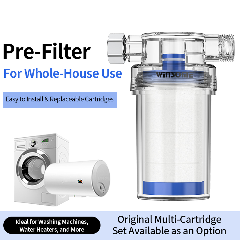 Home Bathroom Water Filter - ระบบกรองน้ำสำหรับเครื่องทำน้ำอุ่นในบ้าน, ฝักบัวอาบน้ำอเนกประสงค์, ก๊อกน้ำ, ไส้กรองน้ำ