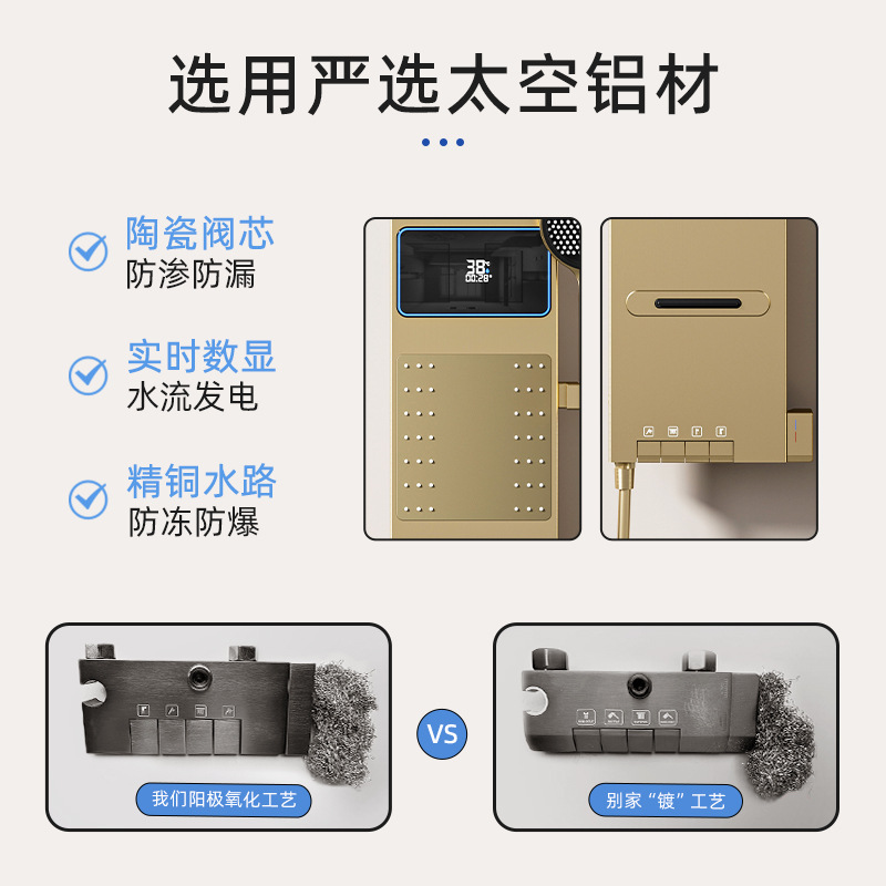 หน้าจอแสดงผลดิจิตอลอัจฉริยะสีเ - Home Bathroom Set บทวิจารณ์และราคา