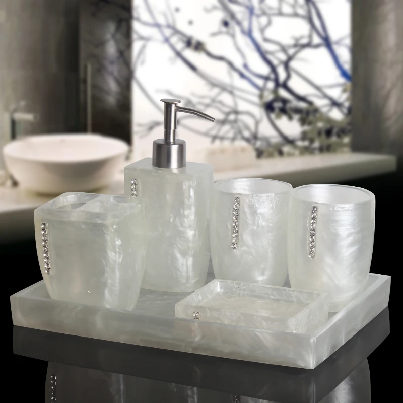 เพิร์ลพื้นผิวเรซิ่น Bath ผลิตภ - Zara Home Bathroom บทวิจารณ์และราคา