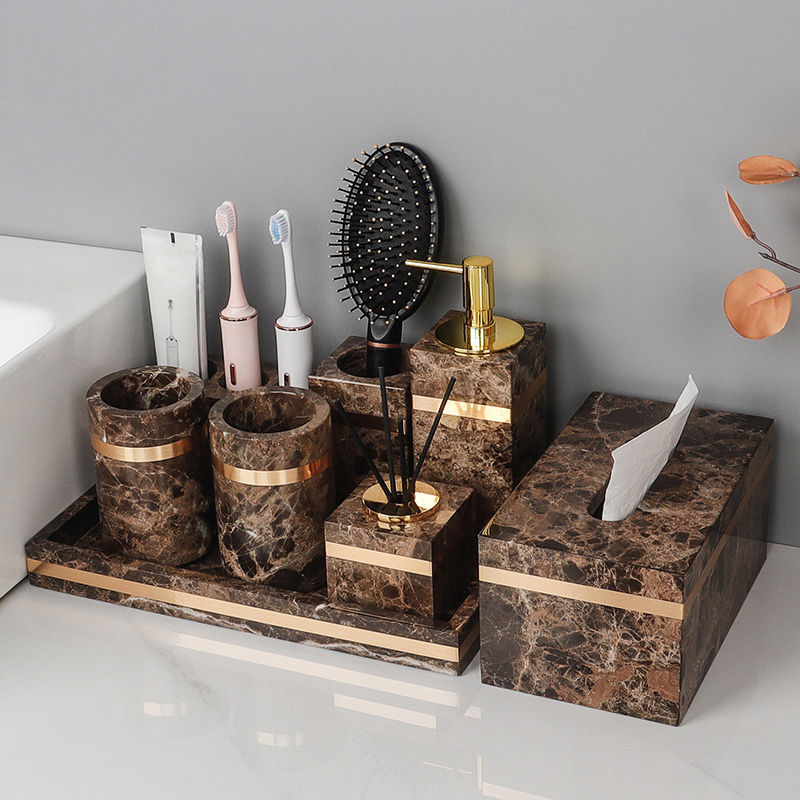 Emperador ชุดห้องน้ำหินอ่อนธรร - Zara Home Bathroom บทวิจารณ์และราคา