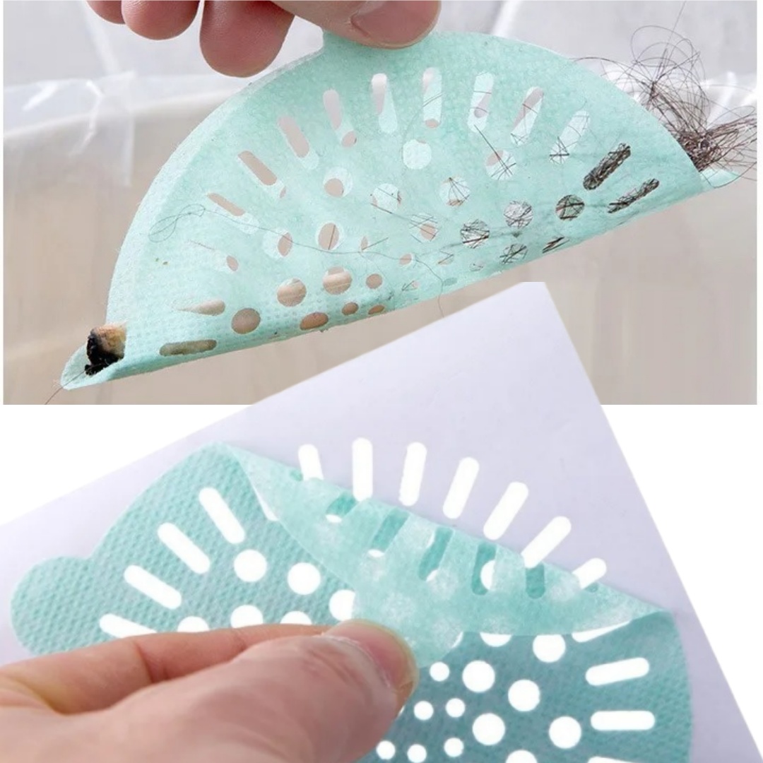 สติ๊กเกอร์กันอุดตันท่อระบายน้ำ - Drain Hair Catcher บทวิจารณ์และราคา