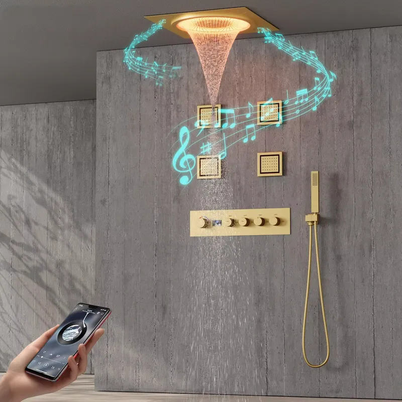 ชุดฝักบัว LED อัจฉริยะ พร้อมระ - Home Bathroom Set บทวิจารณ์และราคา