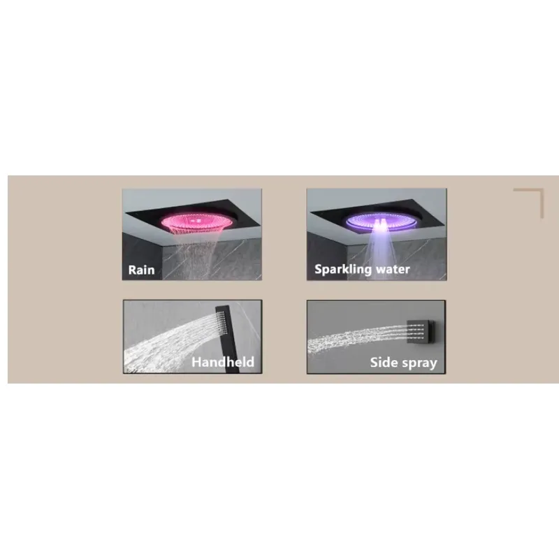 ชุดฝักบัว LED อัจฉริยะ พร้อมระ - Home Bathroom Set บทวิจารณ์และราคา