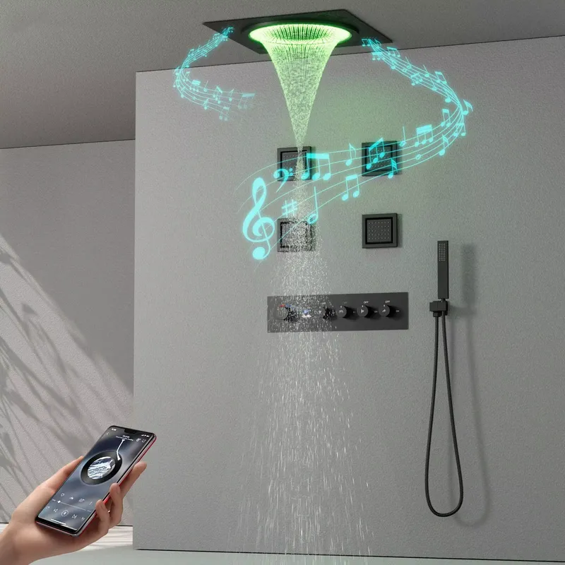 ชุดฝักบัว LED อัจฉริยะ พร้อมระ - Home Bathroom Set บทวิจารณ์และราคา