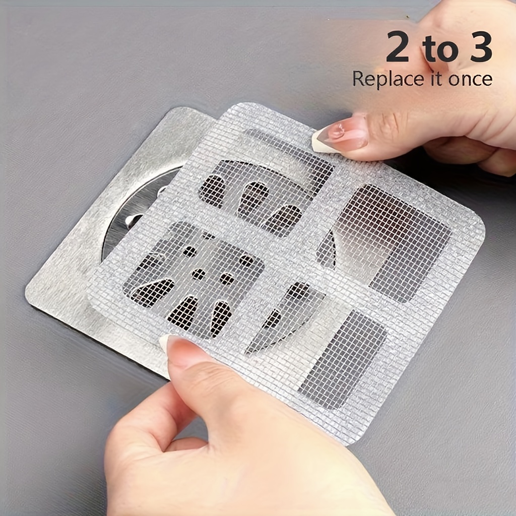 แผ่นกรองดักผมแบบใช้แล้วทิ้ง 50 - Drain Hair Catcher บทวิจารณ์และราคา