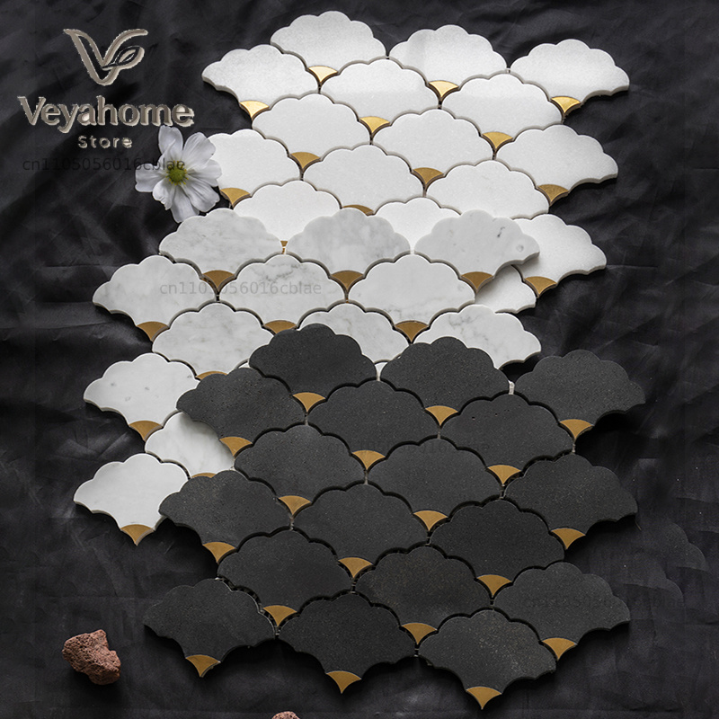 กระเบื้องโมเสคหินอ่อนลายหินธรร - Home Bathroom Tiles Design บทวิจารณ์และราคา