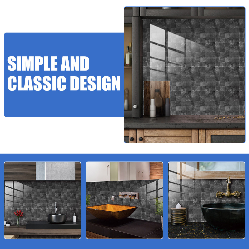 สติ๊กเกอร์ติดผนังลายกระเบื้องก - Home Bathroom Tiles Design บทวิจารณ์และราคา