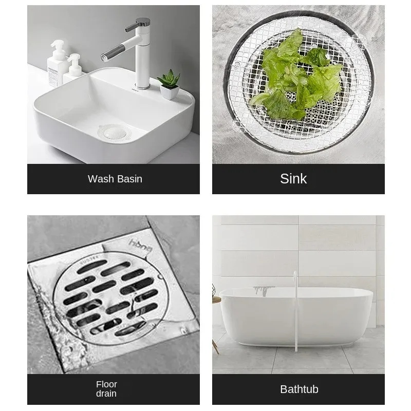 แผ่นกรองกันอุดตันแบบใช้แล้วทิ้ - Drain Hair Catcher บทวิจารณ์และราคา