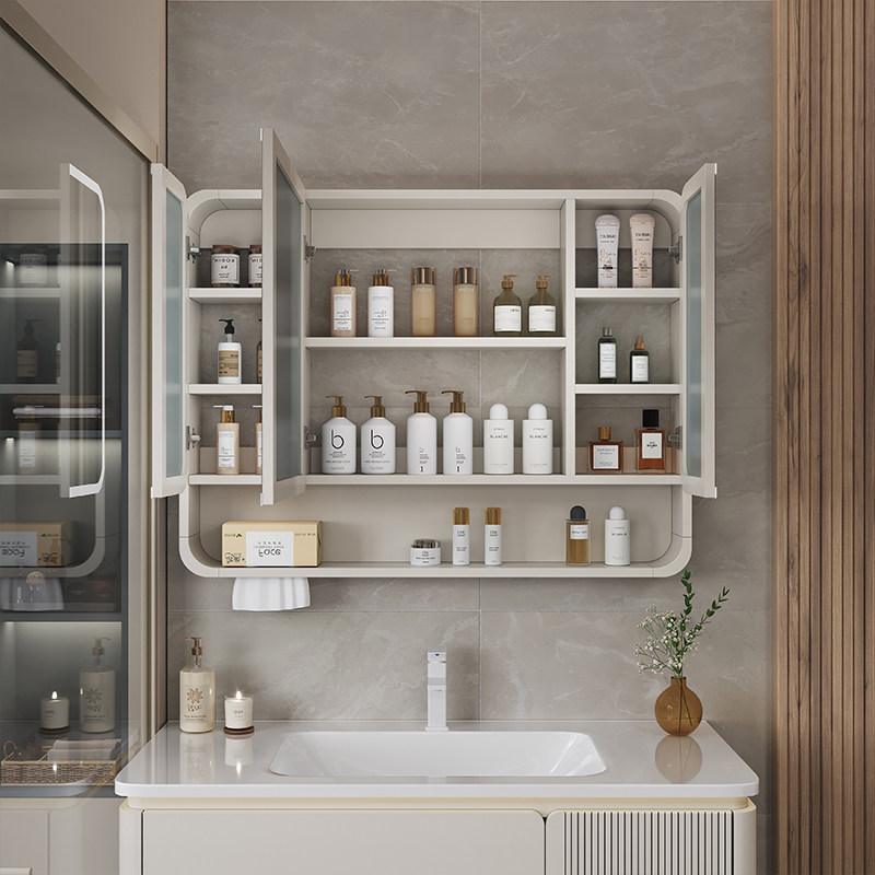 ออแกไนเซอร์ กระจก ตู้ห้องน้ำ ช - Bathroom Cabinet Mirror บทวิจารณ์และราคา