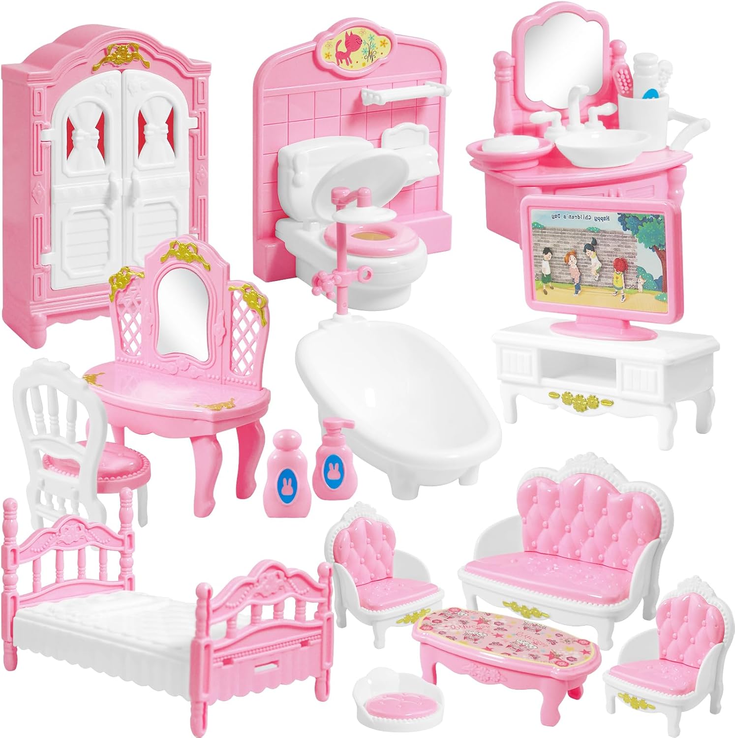 ชุดเฟอร์นิเจอร์บ้านตุ๊กตา อุปก - Zara Home Bathroom Accessories บทวิจารณ์และราคา