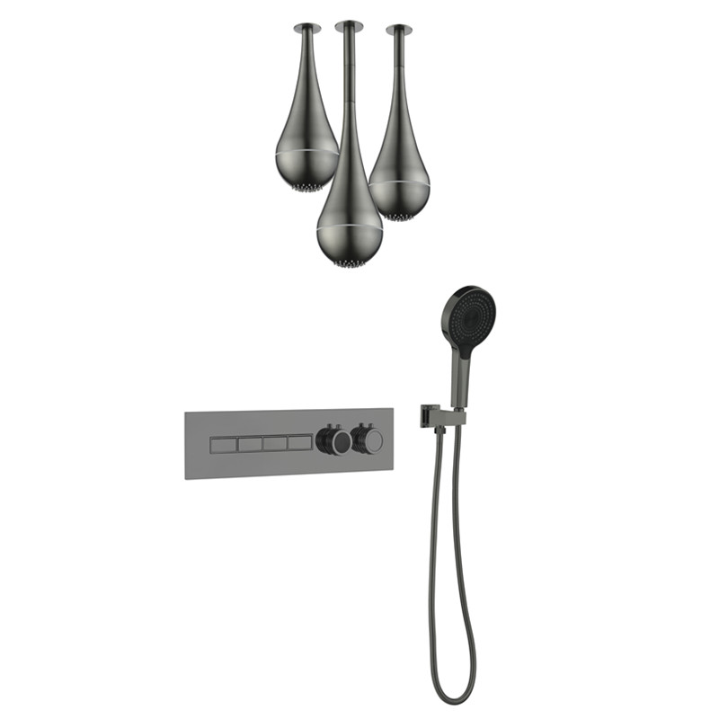 ฝักบัวอาบน้ำติดผนังแบบ LED รุ่ - Home Bathroom Set บทวิจารณ์และราคา