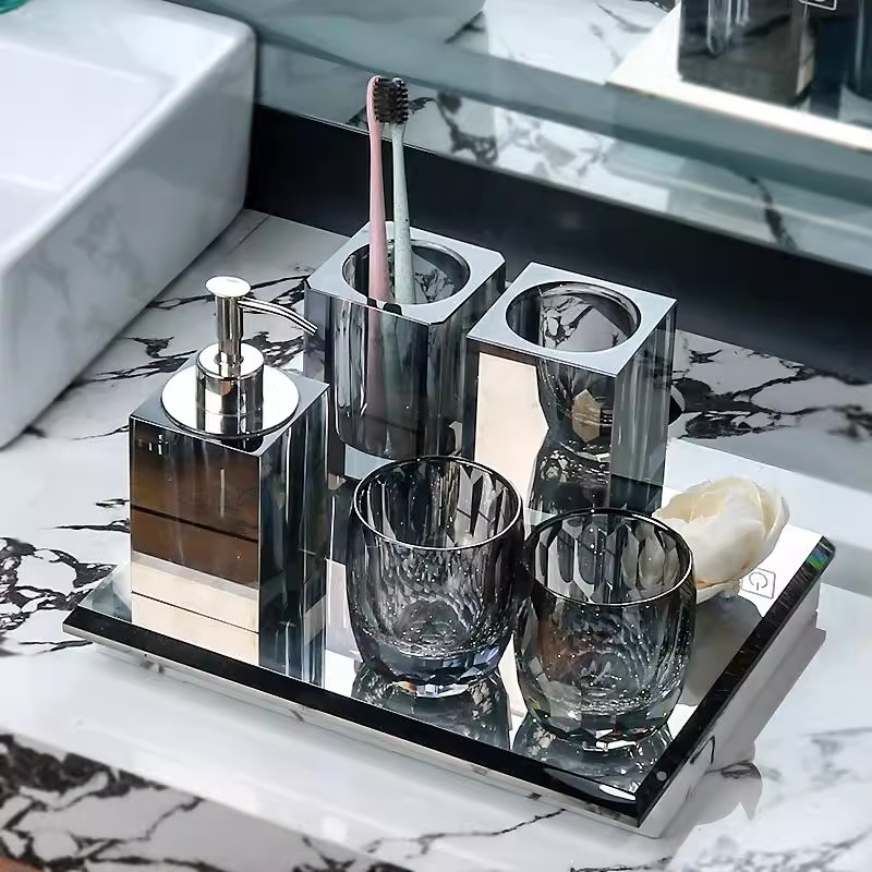 โมเดิร์นหรูหราความคิดสร้างสรรค - Zara Home Bathroom บทวิจารณ์และราคา