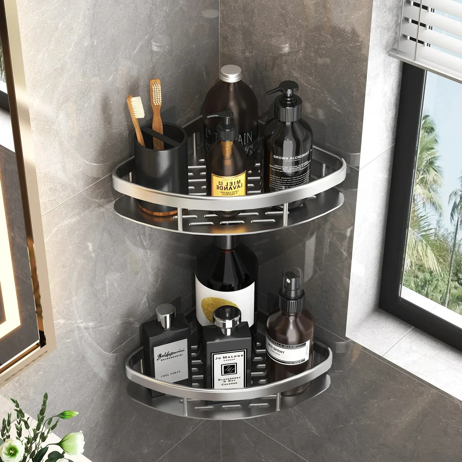 ชั้นแขวนแชมพูสระผมที่จัดชั้นเก - Zara Home Bathroom บทวิจารณ์และราคา