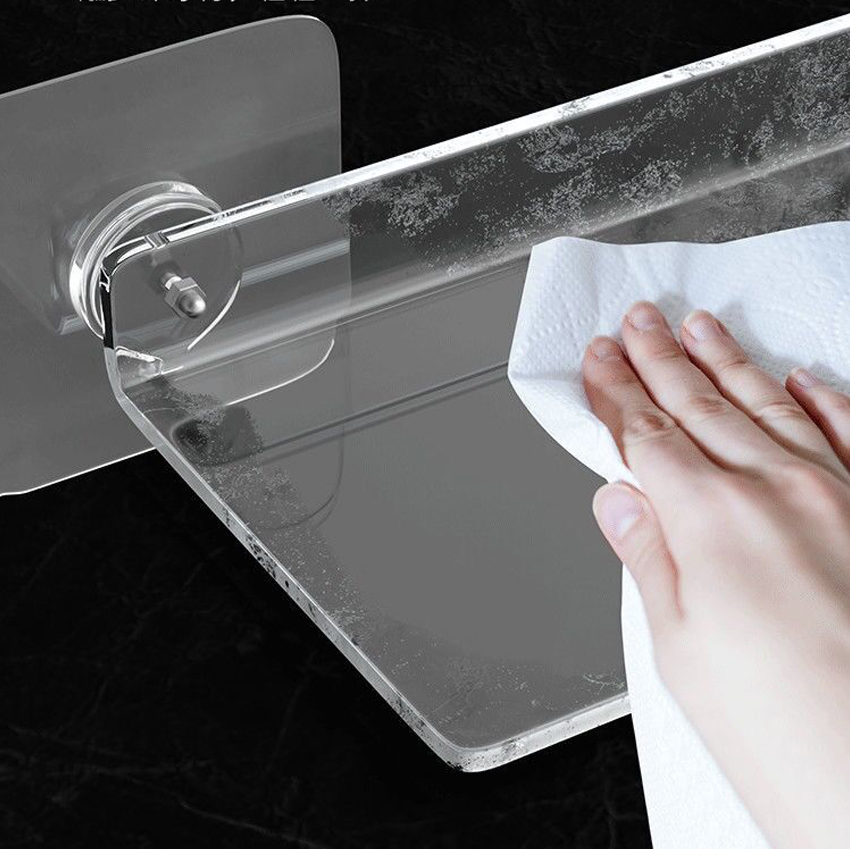 อะคริลิคใสชั้นวางของห้องนั่งเล - Zara Home Bathroom Accessories บทวิจารณ์และราคา