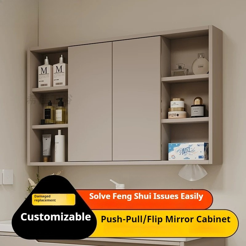 กระจกห้องน้ำแบบมีไฟ LED ด้านหล - Bathroom Cabinet Mirror บทวิจารณ์และราคา