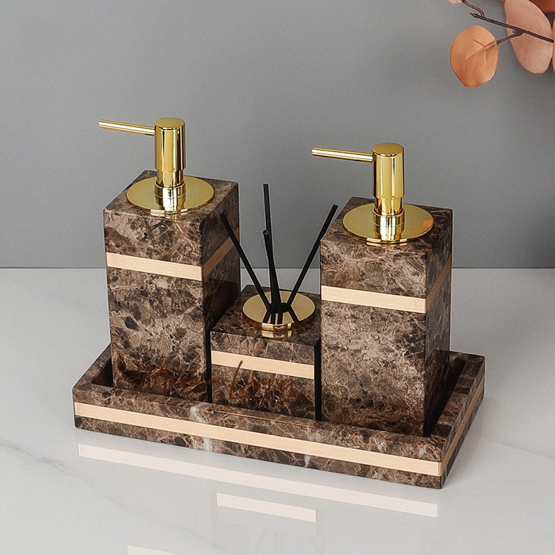 ชุดอุปกรณ์ห้องน้ำหินอ่อนเอ็มเพ - Zara Home Bathroom บทวิจารณ์และราคา