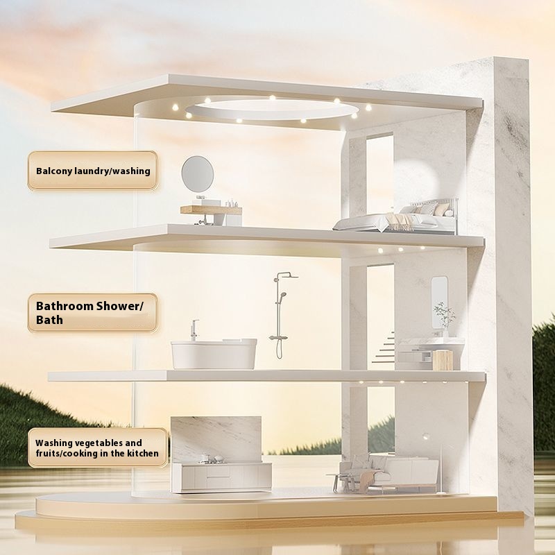 หัวฝักบัวก่อนฝักบัว ชุดฝักบัวส - Home Bathroom Set บทวิจารณ์และราคา