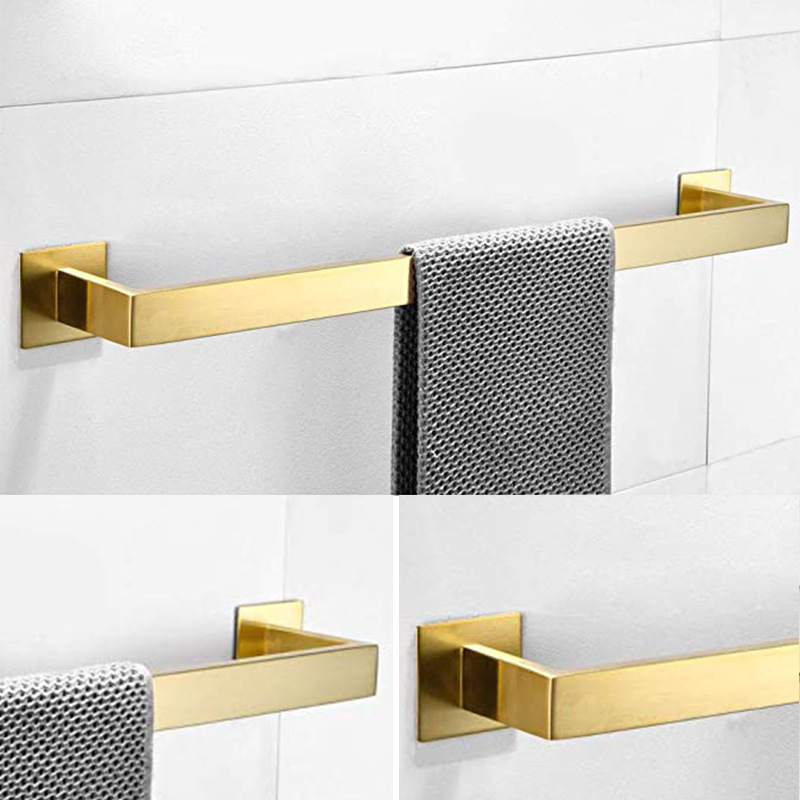 ชุดอุปกรณ์ห้องน้ำสีทอง 4 ชิ้น  - Home Bathroom Set บทวิจารณ์และราคา