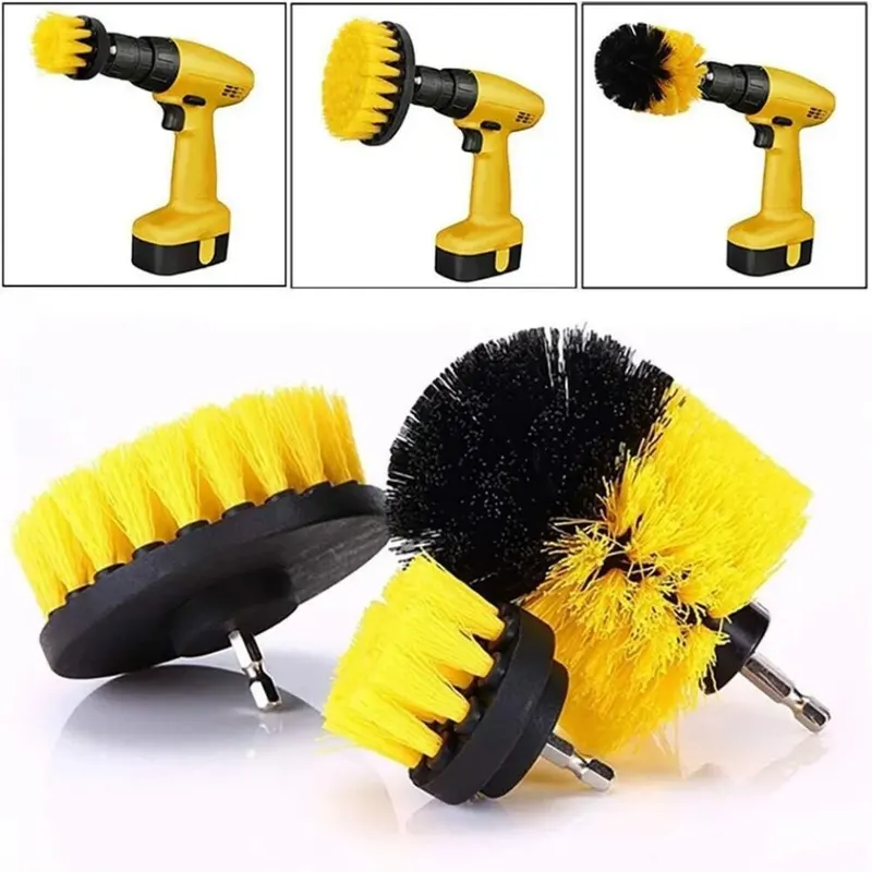 ชุดแปรงขัดทำความสะอาด 3 ชิ้น/ช - Home Bathroom Products บทวิจารณ์และราคา