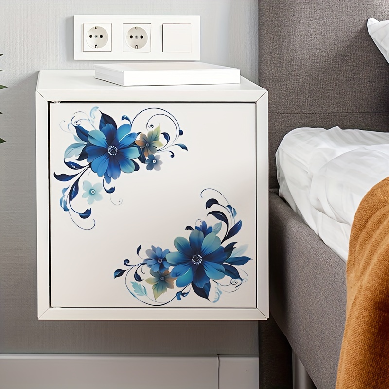 สติกเกอร์ติดผนังลายดอกไม้ชนบท  - Home Bathroom Tiles Design บทวิจารณ์และราคา