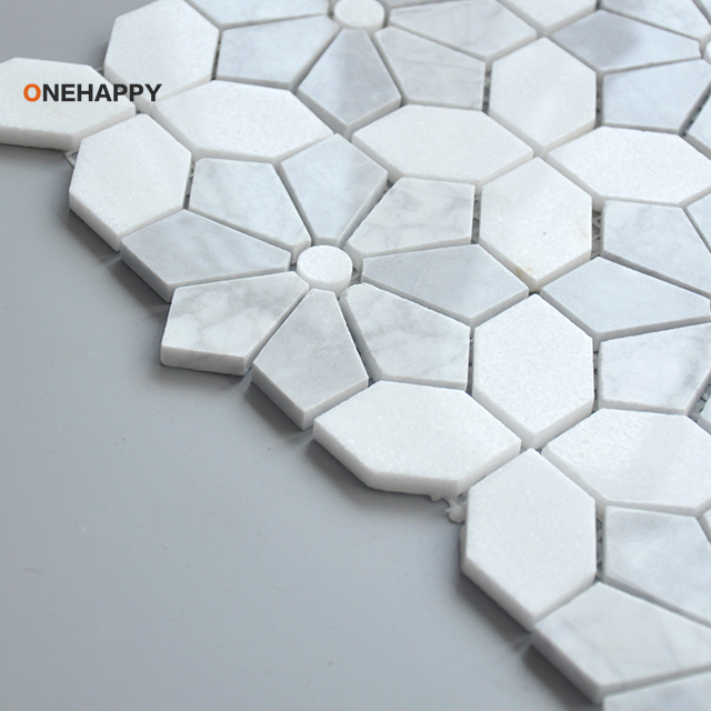 กระเบื้องโมเสคหินอ่อนสำหรับห้อ - Home Bathroom Tiles Design บทวิจารณ์และราคา