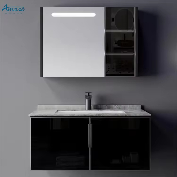 ตู้ห้องน้ำสไตล์โมเดิร์นพร้อมกร - Home Living Bathroom Vanity บทวิจารณ์และราคา