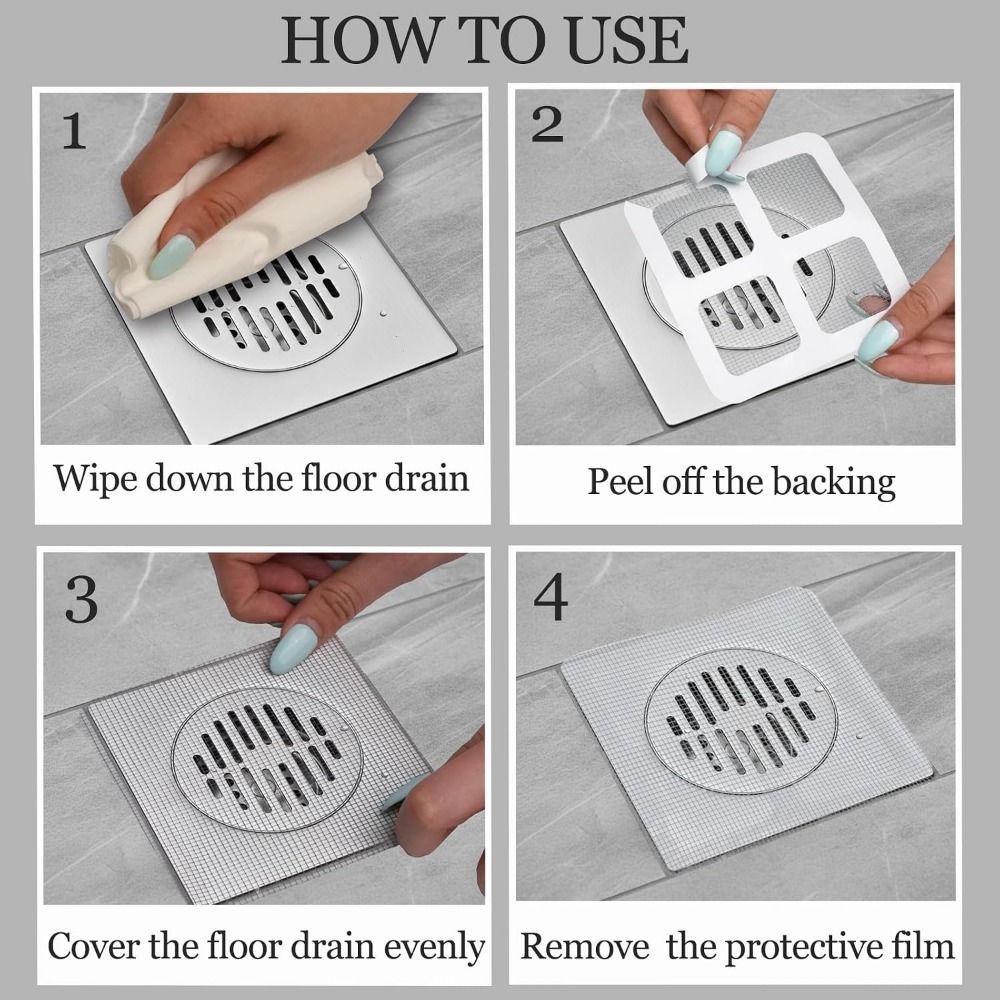 ที่ดักจับเส้นผมในท่อระบายน้ำแบ - Drain Hair Catcher บทวิจารณ์และราคา