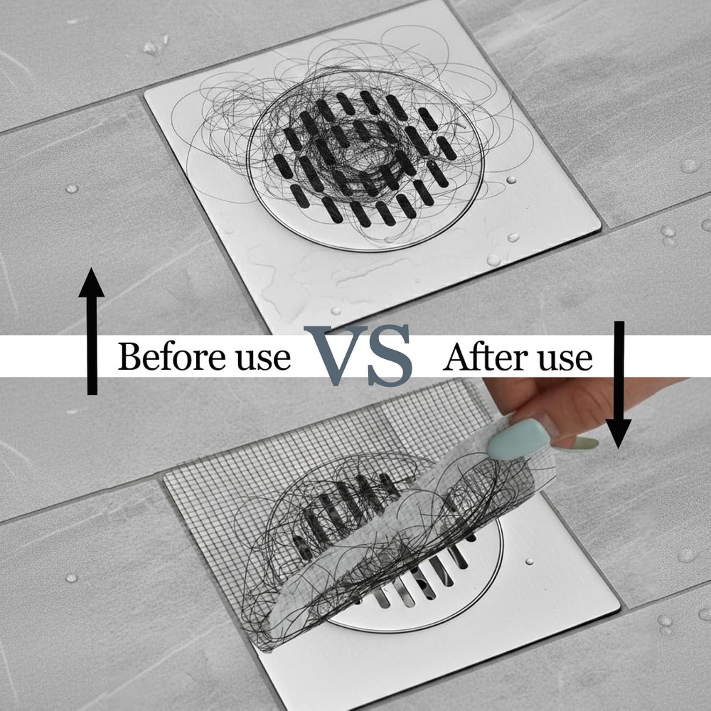 ที่ดักจับเส้นผมในท่อระบายน้ำแบ - Drain Hair Catcher บทวิจารณ์และราคา