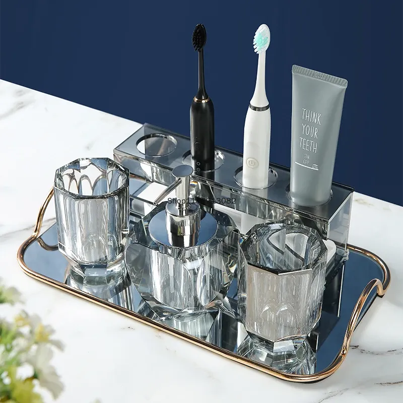 ชุดอุปกรณ์ในห้องน้ำคริสตัลสุดห - Zara Home Bathroom บทวิจารณ์และราคา
