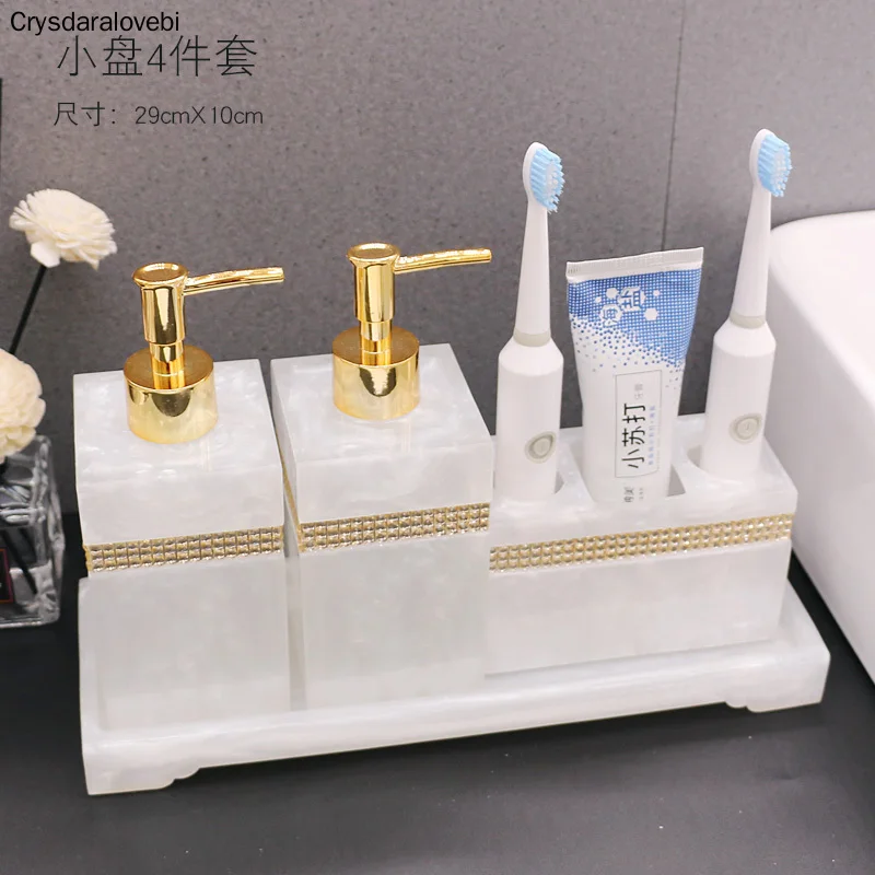 Nordic เรซิ่นอุปกรณ์ห้องน้ําชุ - Zara Home Bathroom บทวิจารณ์และราคา