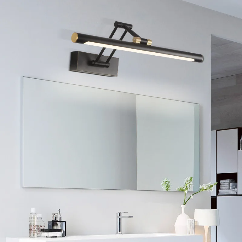 กระจกห้องน้ําไฟหน้าพับปรับโคมไ - Bathroom Cabinet Mirror บทวิจารณ์และราคา