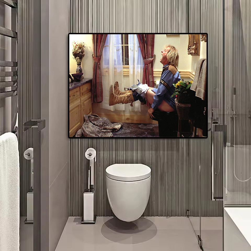 Vintage ตลกฉากภาพยนตร์ห้องน้ํา - Home Movie Bathroom Scene บทวิจารณ์และราคา