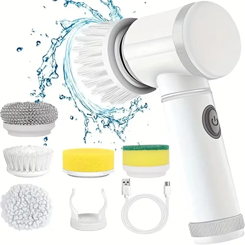 เครื่องขัดพื้นไร้สายแบบหมุนไฟฟ - Home Bathroom Products บทวิจารณ์และราคา