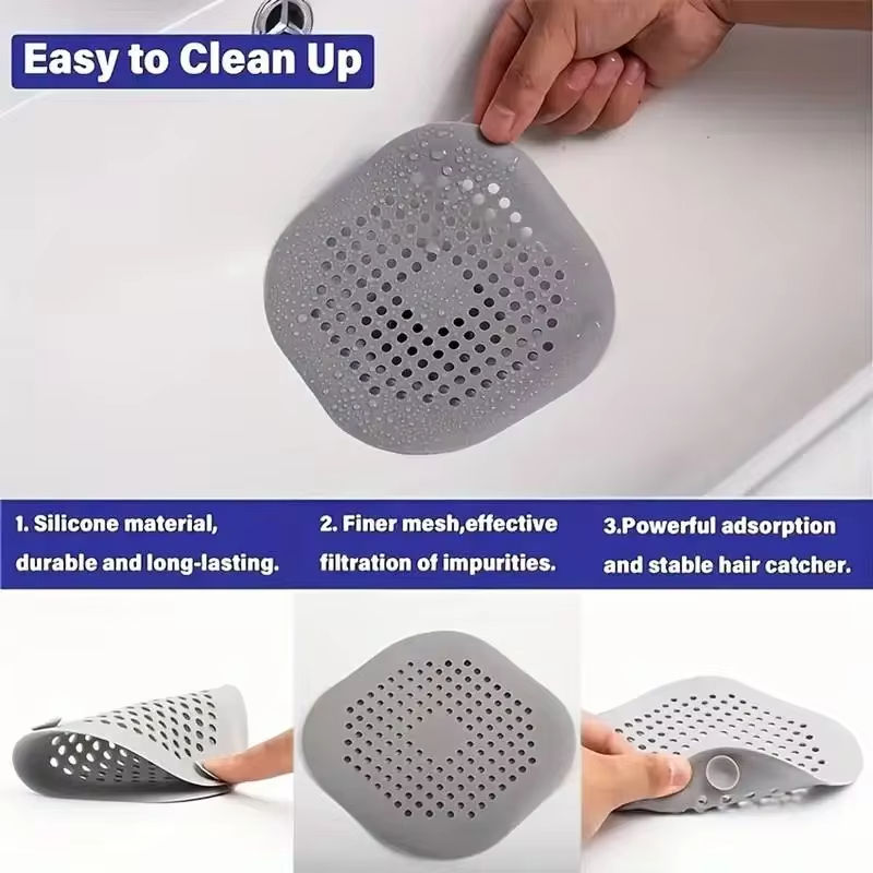 ท่อระบายน้ำที่มีถ้วยดูด, ชั้นร - Drain Hair Catcher บทวิจารณ์และราคา