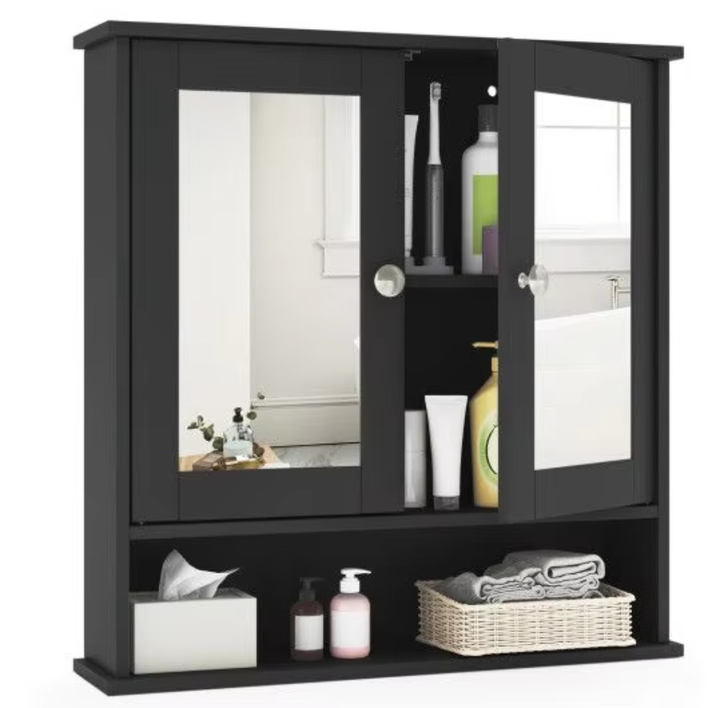 ตู้เก็บของติดผนังห้องน้ำพร้อมก - Bathroom Cabinet Mirror บทวิจารณ์และราคา