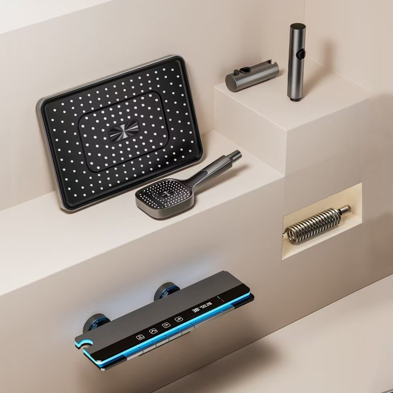 ชุดฝักบัวทองแดงแท้สำหรับใช้ในบ - Home Bathroom Set บทวิจารณ์และราคา